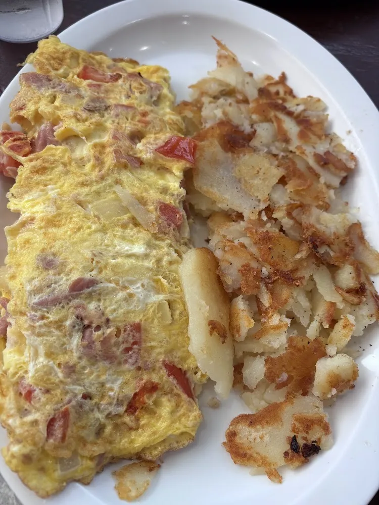 Ham and Cheese Omelette